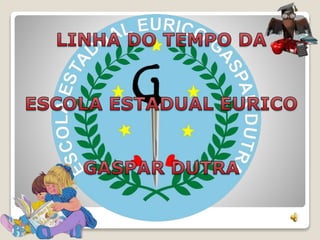 Linha do tempo da escola Estadual Eurico Gaspar - ANORI 