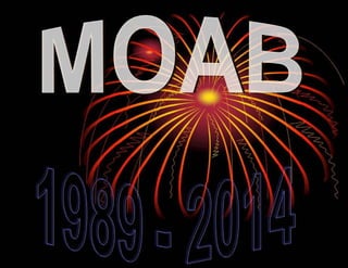 Linha do tempo MOAB