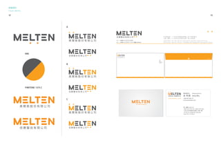 13
圖像介面
User Interface
視覺識別
Visual Identity
PANTONE 1375 C
K80
12
 
