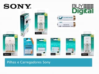 Pilhas e Carregadores Sony