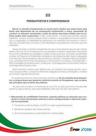 Linhas orientadoras-2015  CDS-PP PSD