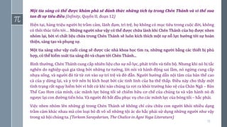 70
Một tia sáng có thể được khám phá sẽ đánh thức những tích tụ trong Chén Thánh và vì thế xua
tan đi sự tiêu điều (Infinity, Quyển II, đoạn 12)
Hiện tại, hàng triệu người bị trầm cảm, lãnh đạm, trì trệ, họ không có mục tiêu trong cuộc đời, không
có thôi thúc tiến tới… Những người như vậy có thể được chữa lành khi Chén Thánh của họ được nhen
nhóm lại, bởi vì chất liệu chứa trong Chén Thánh sẽ luôn kích thích một sự nỗ lực hướng tới sự hoàn
thiện, sáng tạo và phụng sự.
Một tia sáng như vậy cuối cùng sẽ được các nhà khoa học tìm ra, những người bằng các thiết bị phù
hợp, có thể kiểm soát tia sáng đó và chạm tới Chén Thánh...
Bình thường, Chén Thánh cung cấp nhiên liệu cho sự nỗ lực, phát triển và tiến bộ. Nhưng khi nó bị tắc
nghẽn do nghiệp quả gia tăng bởi những tư tưởng, lời nói và hành động sai lầm, nó ngừng cung cấp
nhựa sống, và người đó từ từ rơi vào sự trì trệ và đờ đẫn. Người hướng dẫn nội tâm của bản thể cao
cả của y dừng lại, và y trở nên bị kích hoạt bởi các tinh linh của ba thể thấp. Điều này cho thấy một
tình trạng rất nguy hiểm bởi vì bất cứ khi nào chúng ta rơi ra khỏi trường bảo vệ của Chân Ngã – Bản
Thể Cao Hơn của mình, các mãnh lực bóng tối sẽ chiếm hữu cơ chế của chúng ta và vận hành nó đi
ngược lại con đường tiến hóa. Và người đó bắt đầu phục vụ cho các mãnh lực của bóng tối – hắc phái.
Việc nhen nhóm lên những gì trong Chén Thánh sẽ không chỉ cứu chữa con người khỏi nhiều dạng
trầm cảm khác nhau mà còn loại bỏ đi vô số những tội ác do hắc phái sử dụng những người như vậy
trong xã hội chúng ta. (Torkom Saraydarian, The Chalice in Agni Yoga Literature)
 