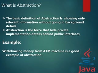 Basic Concepts Of OOPS/OOPS in Java,C++ | PPTX | Programming Languages ...