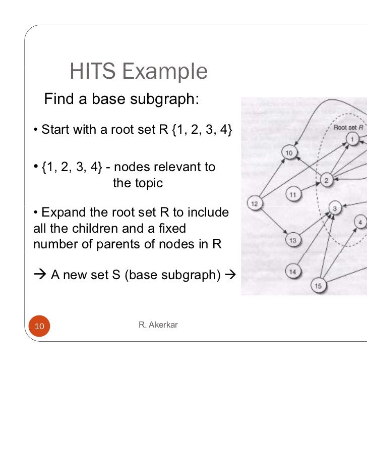 Link analysis