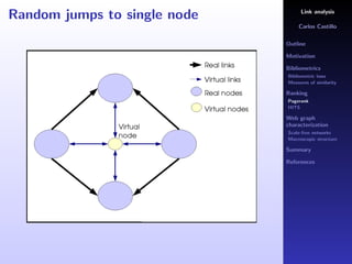 Simple Link Analysis Link Analysis | PDF