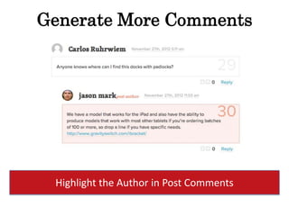 Generate More Comments




Notify Posters by E-Mail of Replies to Their Comments
 