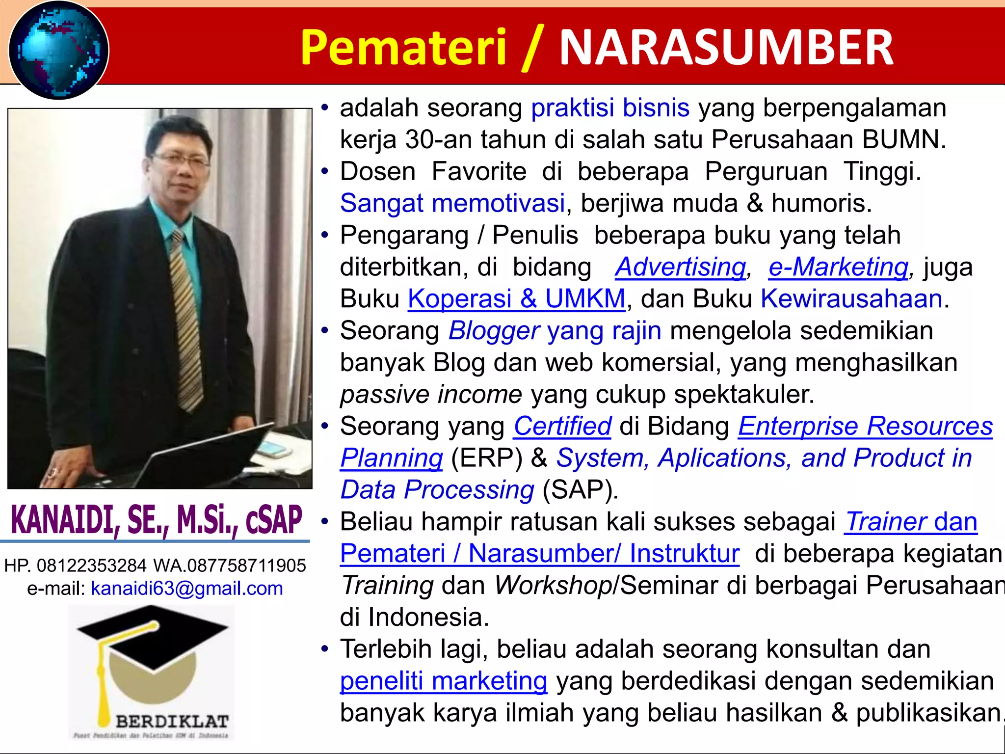 Link Link Materi Training Business Development Marketing Strategy Ppt