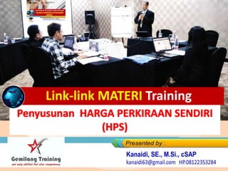 di Jakarta, 16 – 17 Desember 2019
Link-link MATERI Training
 