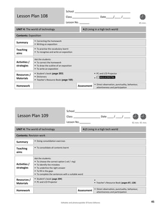 Homework Exposition Link up-to-you-10-teachers-resource-book | PDF