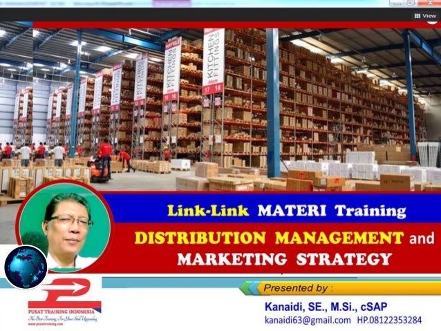 Link-Link MATERI Training
DISTRIBUTION MANAGEMENT and
MARKETING STRATEGY
Bagi Para Karyawan PT Vinilon Group – Jakarta
Di PT. Vinilon Jakarta, 28-29 Juni 2022
 