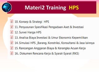 Materi2 Training HPS
 