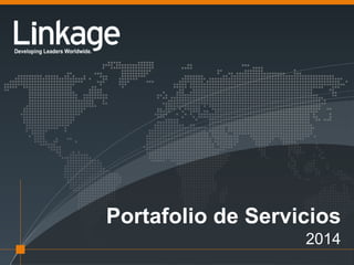 Portafolio de Servicios
2014
 