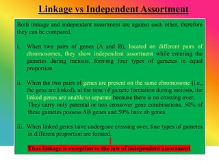 Linkage and Crossing over (Sanjay Chetry).pptx