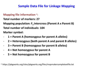 Linkage mapping lab | PPTX