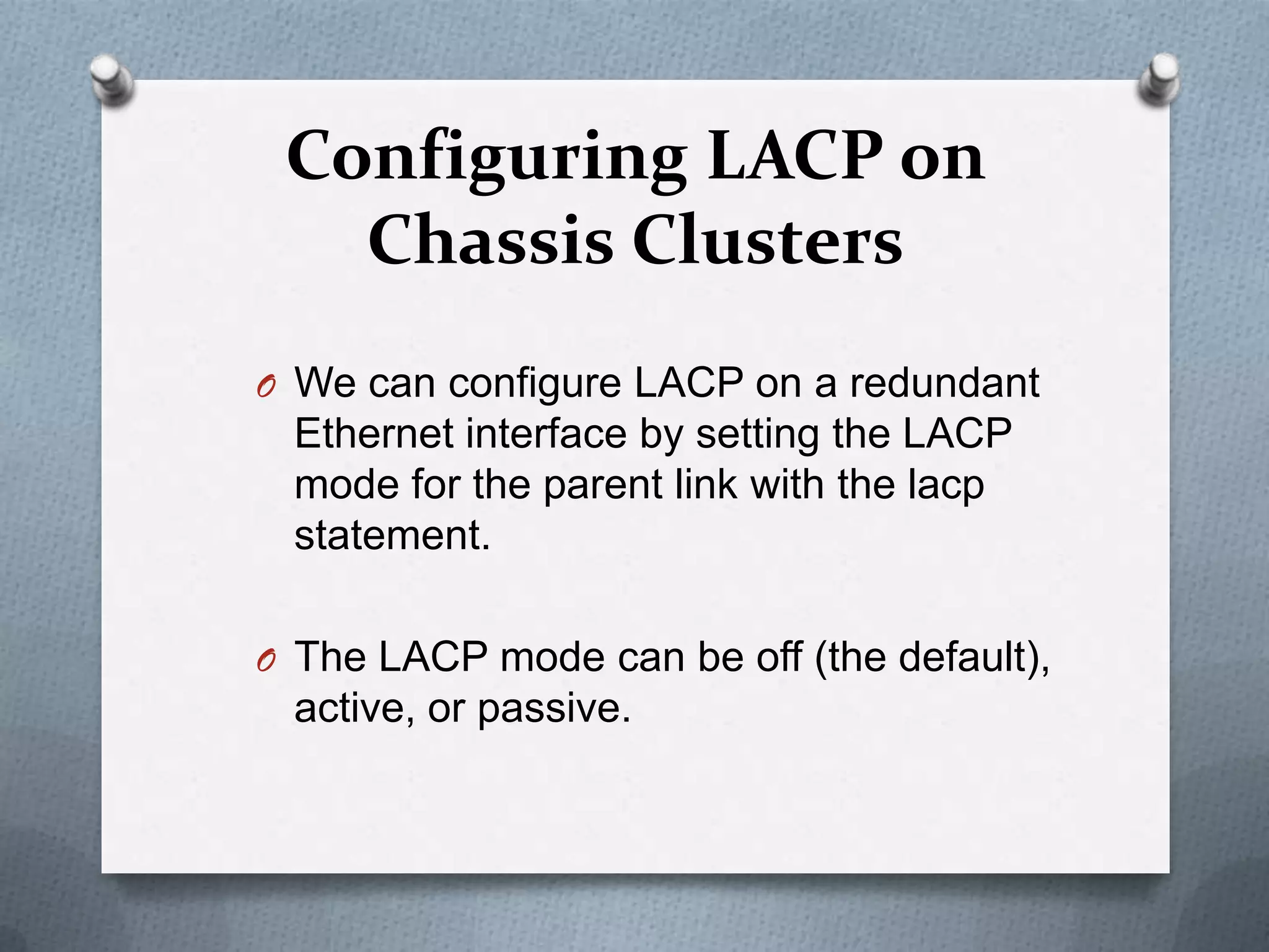 Link Aggregation Control Protocol | PPTX