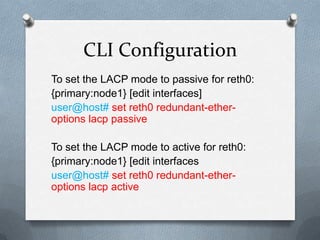 Link Aggregation Control Protocol | PPTX