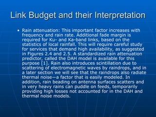 Link budget in Satellite Communication 1 | PPT