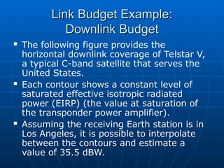 Link budget in Satellite Communication 1 | PPT
