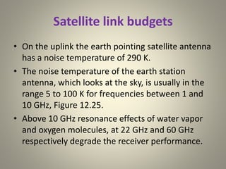 Link budget satalite for calculation system | PPTX