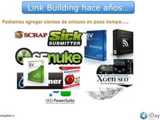 Link Building hace años…
 