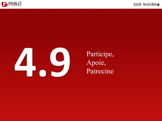 Participe,
Apoie,
Patrocine4.9
 