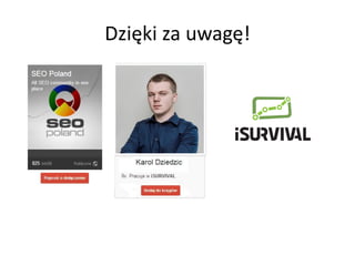 Dzięki za uwagę!
 