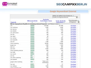 Google Keywordtool External 
