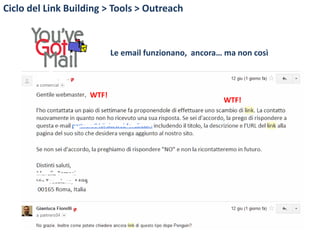 Ciclo del Link Building > Tools > Outreach




               È gratuito




                                             ...