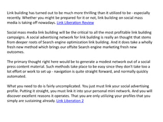 Link building with social advertising 3