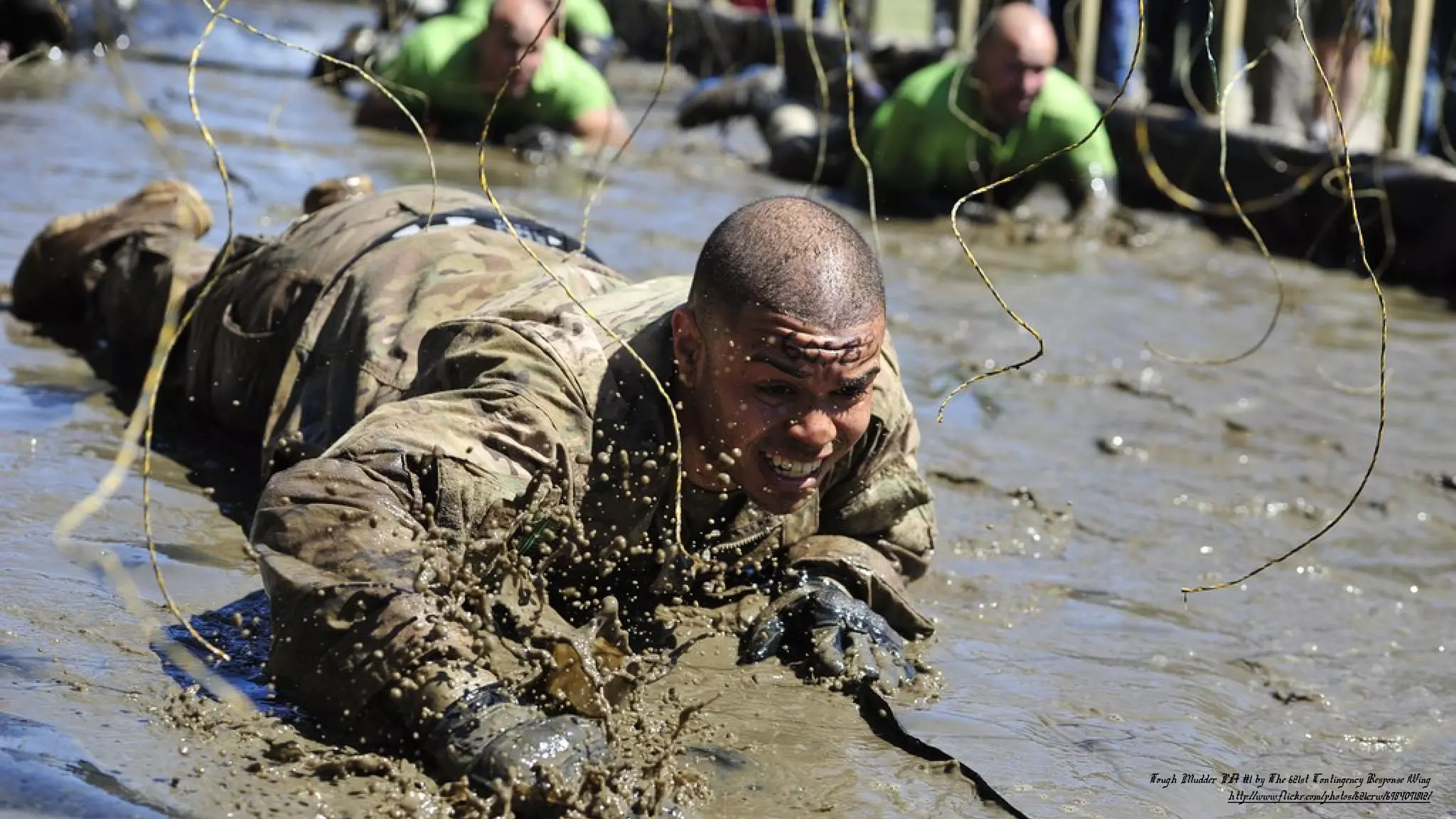 Tough Mudder PA #1 by The 621st Contingency Response Wing
http://www.flickr.com/photos/621crw/6984091812/

 