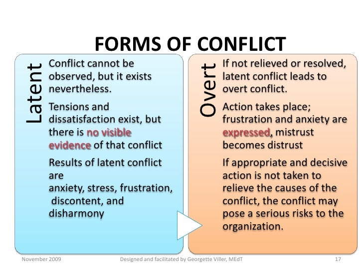 Course & Workshop Conflict Management