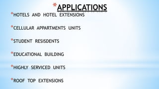 MODULAR CONSTRUCTION USING LIGHT STEEL FRAMING | PPTX