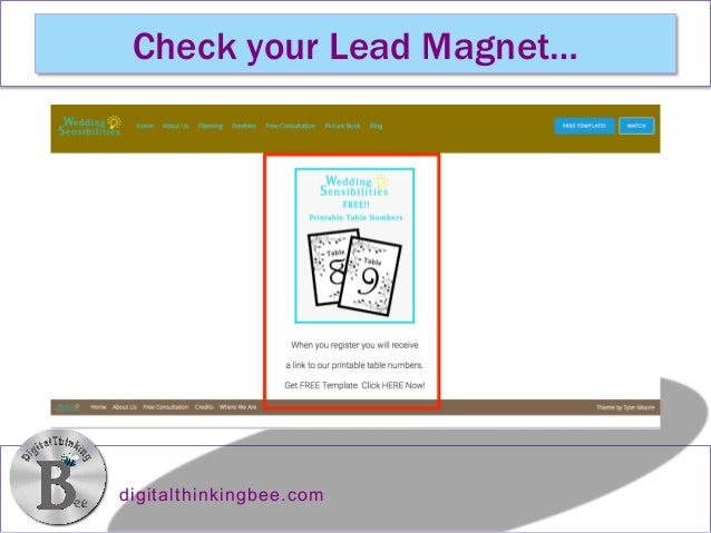 how to link your free downloadable pdf lead magnet to your mailchim