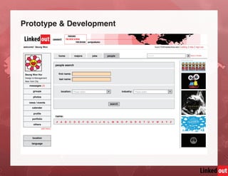 Linked out
Prototype & Development
Search PeopleSearchhome
welcome! Seung Won hurs170@newschool.edu setting help sign out
Seung Won Hur
portfolio
majors
profile
New York City
Design & Management
jobs
location
language
news / events
groups
calender
photos
messeges (3)
edit menu
others
people
Advertisement
people search
first name:
last name:
Please select... Please select...location: industry:
search
name:
# A B C D E F G H I J K L M N O P Q R S T U V W X Y Z
 