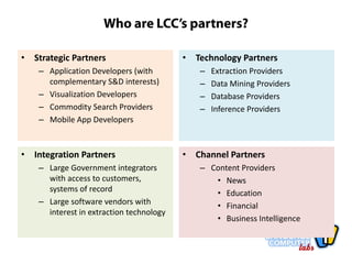 Language Computer Corporation:  Text Extraction Profile