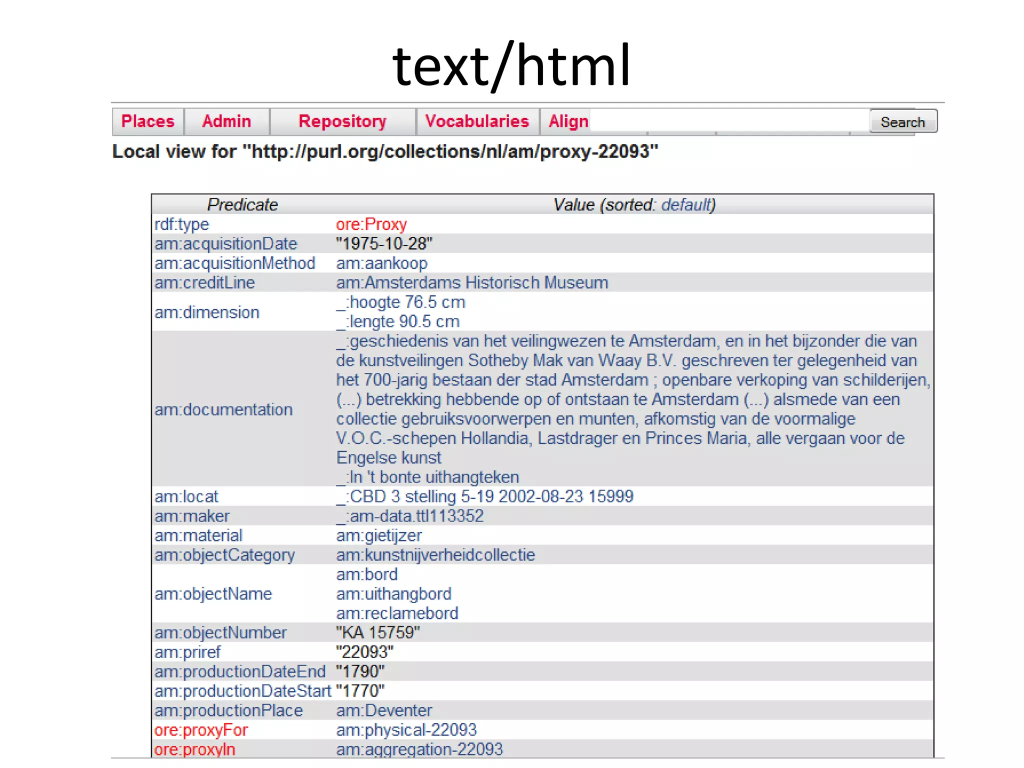 text/html
 