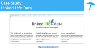 Case Study:
Linked Life Data
http://linkedlifedata.com/
 