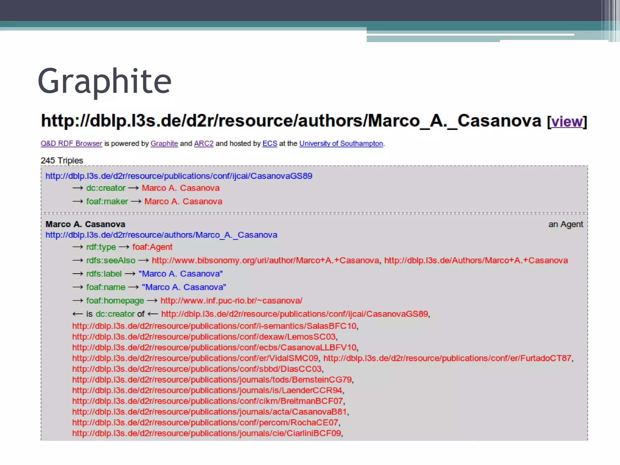 RDF Links entre Datasets




4th Linked Data on the Web Workshop (LDOW 2011).
 
