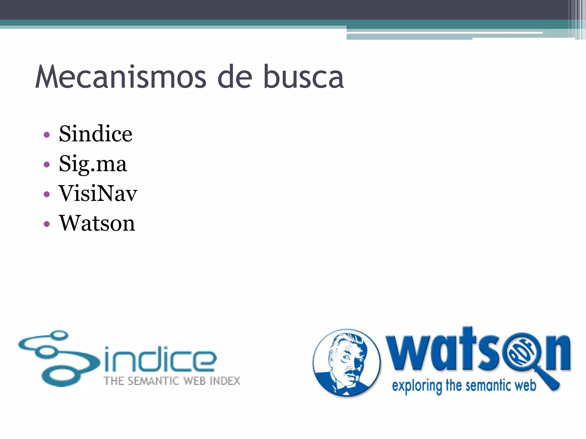 Metadados de Licenciamento e
Proveniência
• Somente 18 (9,05 %) das 207 fontes de dados
  fornecem informação de licença machine-
  readable.
• Somente 50 (25.25 %) das fontes de dados
  fornecem informação de proveniência
  machine-readable.
 