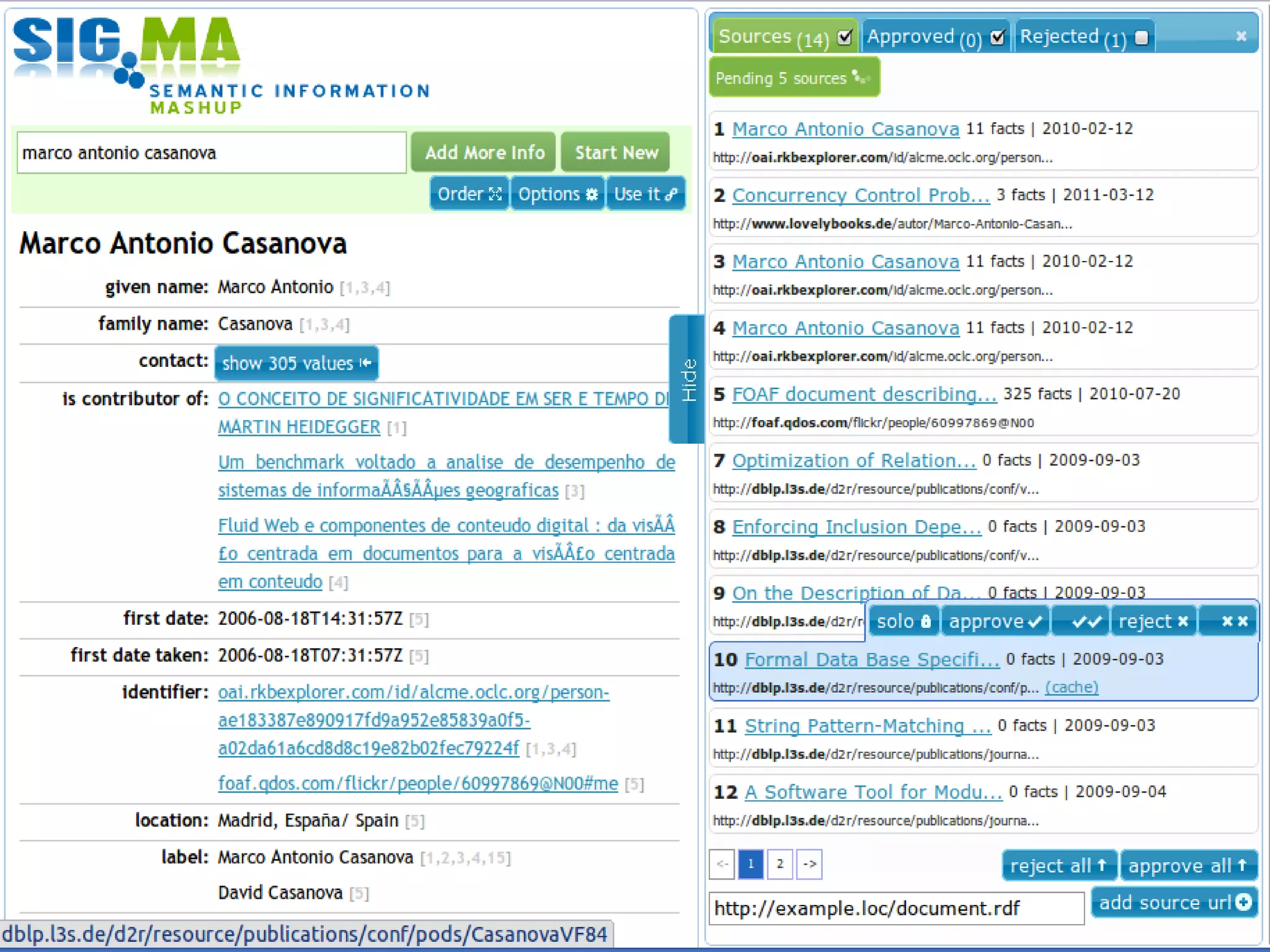 Uso de vocabulários comuns




4th Linked Data on the Web Workshop (LDOW 2011).
 