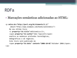 browser dereferences this URI over the Web, asking for con
       displays the retrieved information (click here to have Disco
       that he is based near Berlin, using the DBpedia URI http://d
RDF for the non-information resource Berlin. As the surfer is inte
     Link
       dereference this URI by clicking on it. The browser now der
       application/rdf+xml .
 