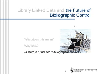 Library Linked Data and the Future of Bibliographic Control | PPT