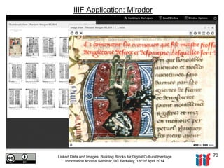 Linked Data and Images: Building Blocks for Cultural Heritage | PDF