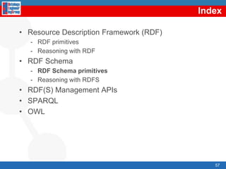 Getusedtothedifferentsyntaxesof RDF