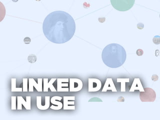LINKED DATA 
IN USE 
 
