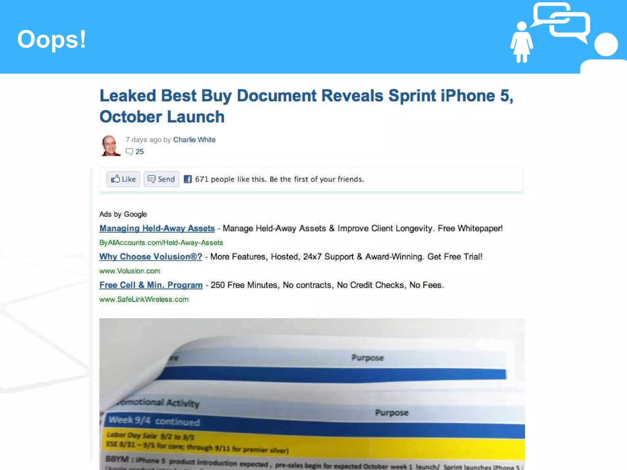 Oops!




 13     www.linkedFA.com
 