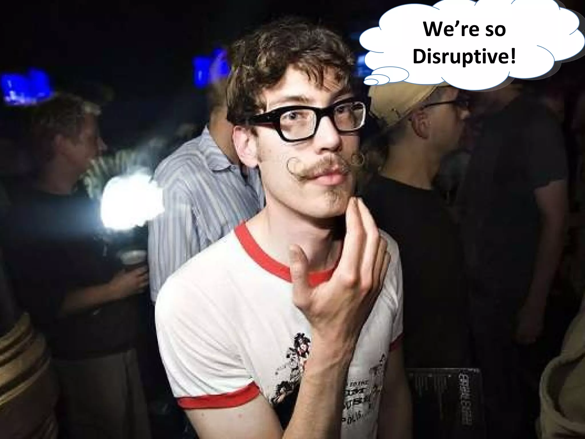 Social Media                       We’re so
                                  Disruptive!




 8             www.linkedFA.com
 