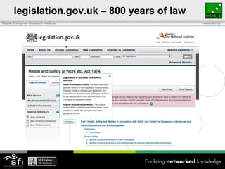 legislation.gov.uk – 800 years of law<br />