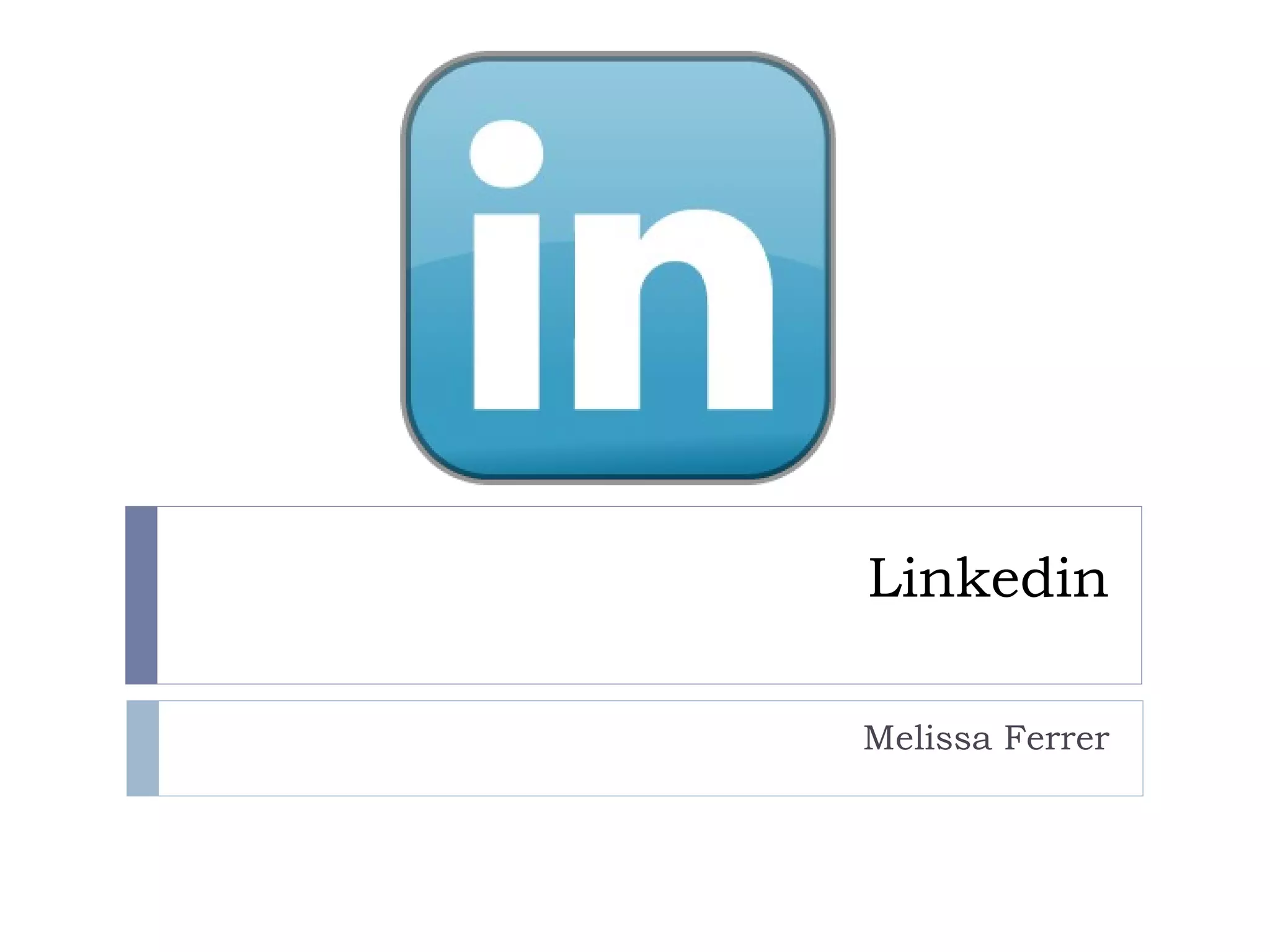 Linkedin Melissa Ferrer 