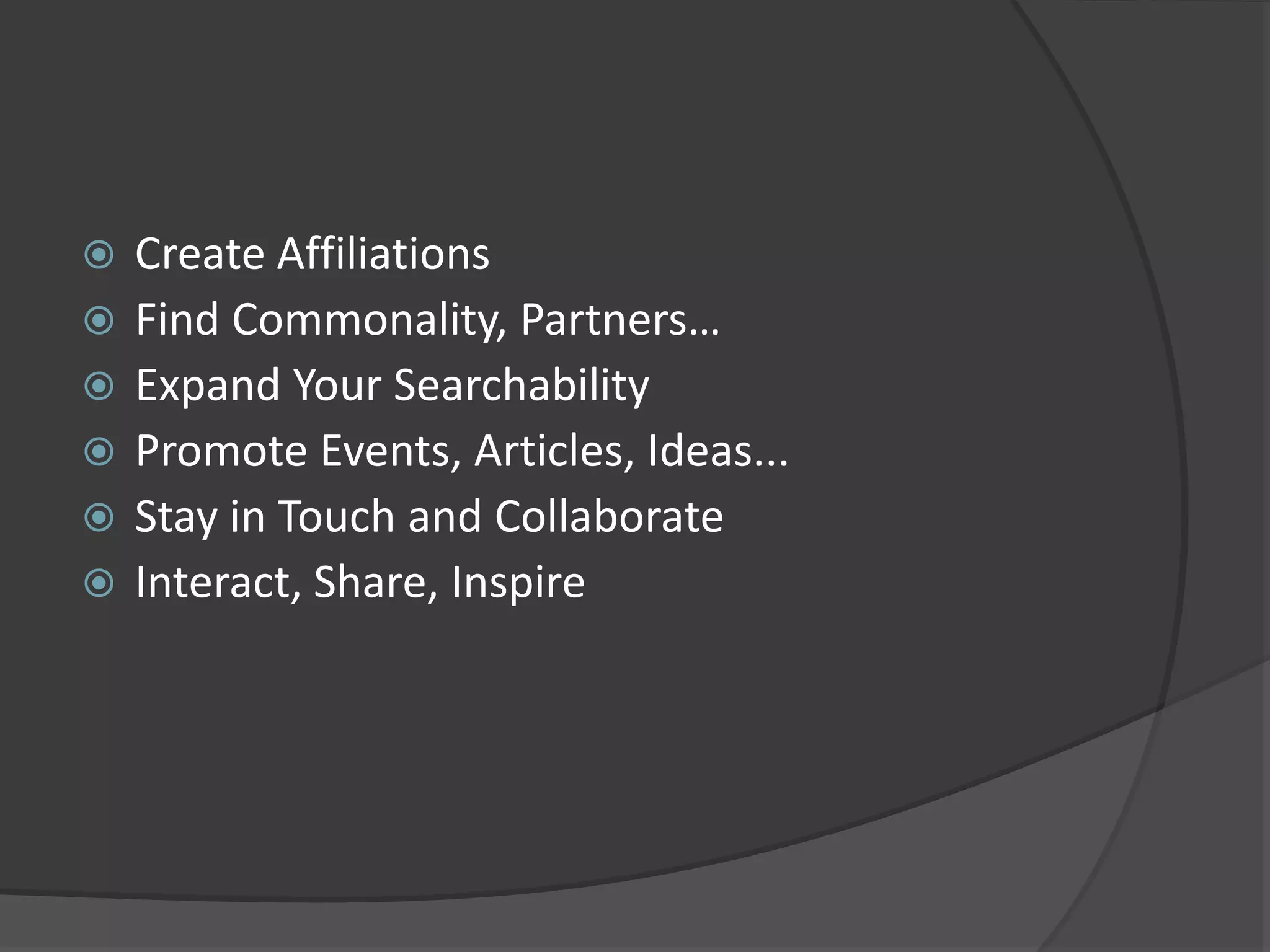 Tip!Market your Vanity URL